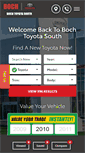 Mobile Screenshot of bochtoyotasouth.com